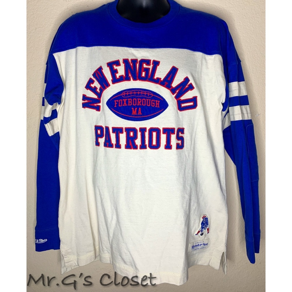Mitchell & Ness New England Patriots Rugby Shirt